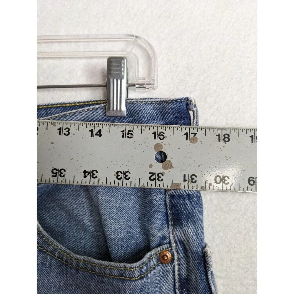 Levis 550 Mens Jeans Size 35 x 30 Cotton Blue